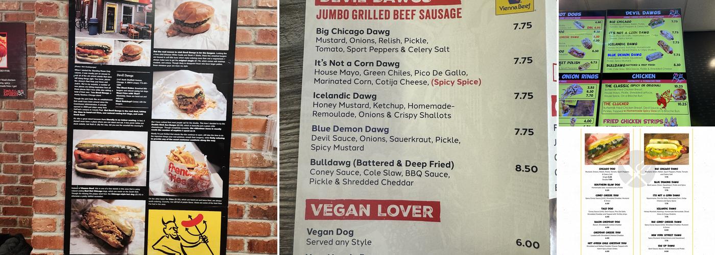 Devil Dawgs on State Menu