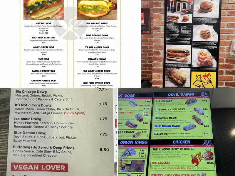 Devil Dawgs on State Menu