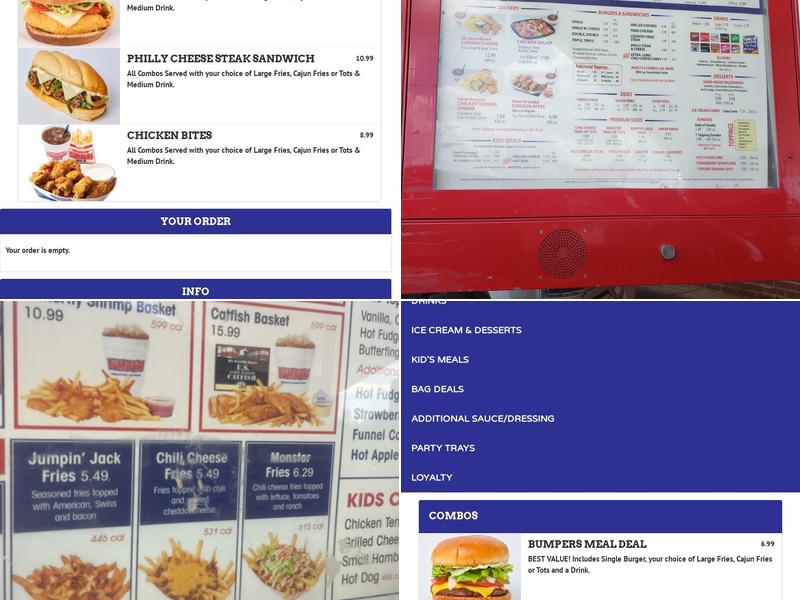 Bumpers Menu