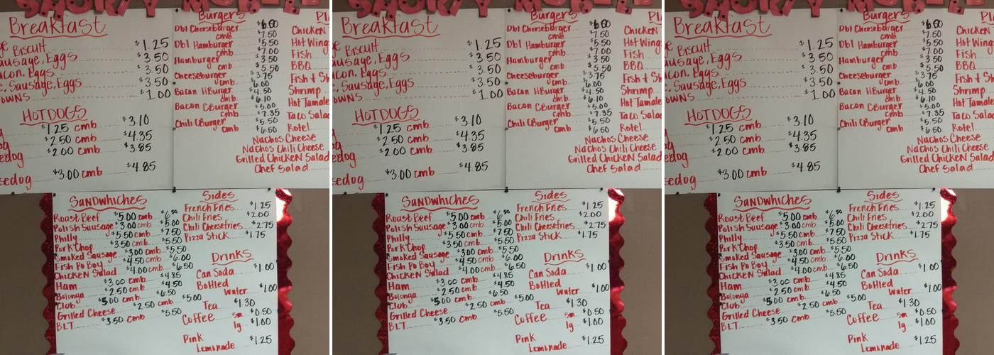 Shorty Mobile Menu