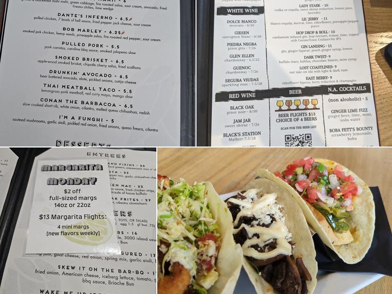 The Hoppy Gnome Menu