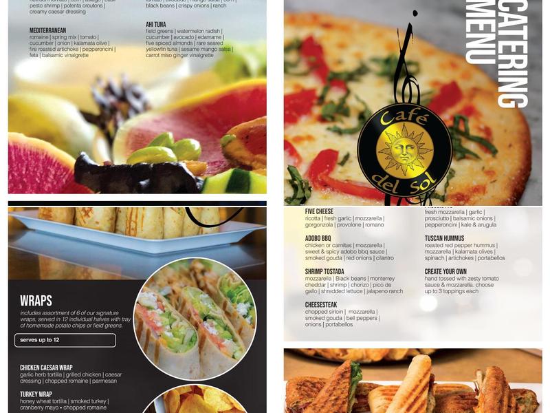 Café del Sol Menu
