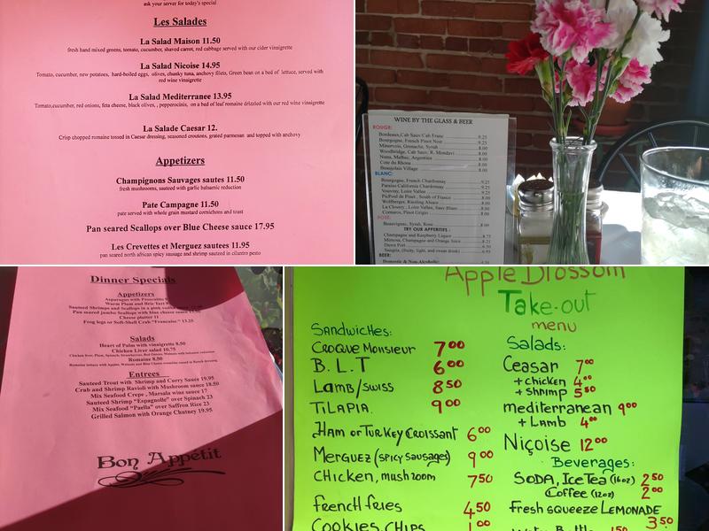 La Nicoise Cafe Menu