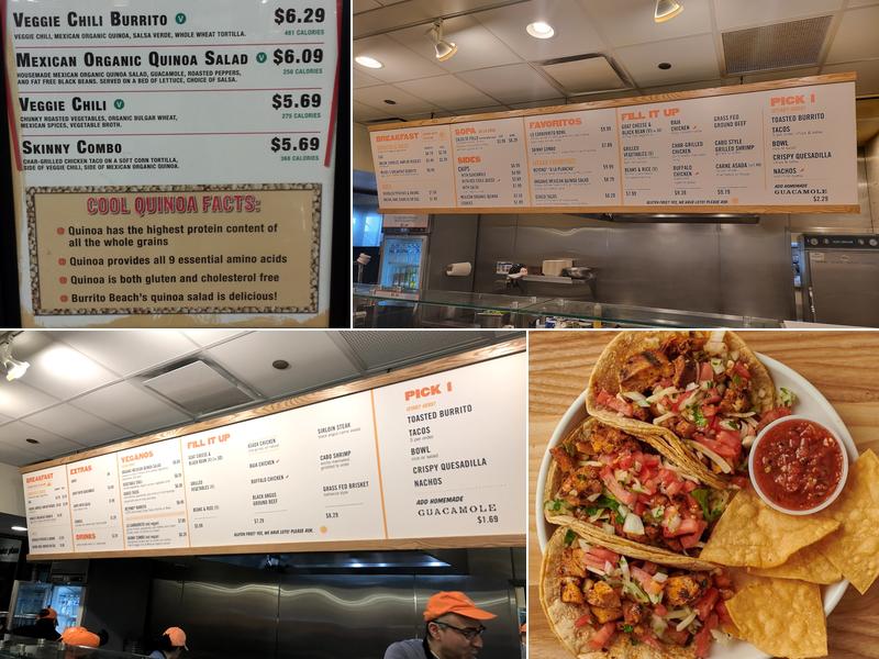 Burrito Beach Menu