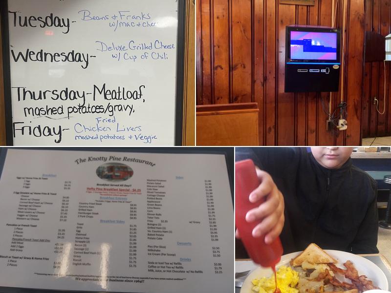 Knotty pine front royal va Menu