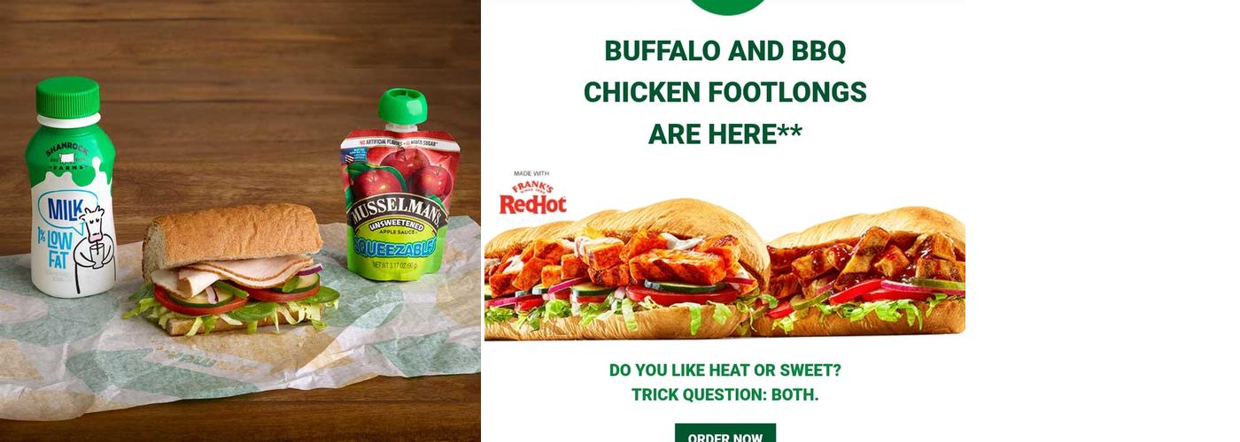 Subway Menu