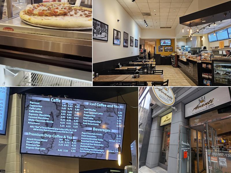 Avanti Caffe Menu