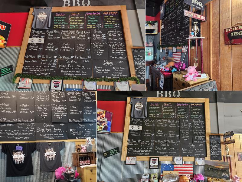 Uncle Jarrol's Pub-B-Que Menu