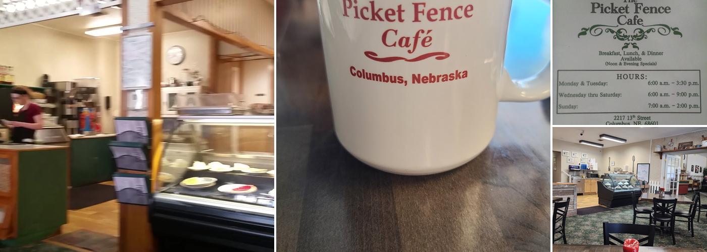 Picket Fence Cafe Menu