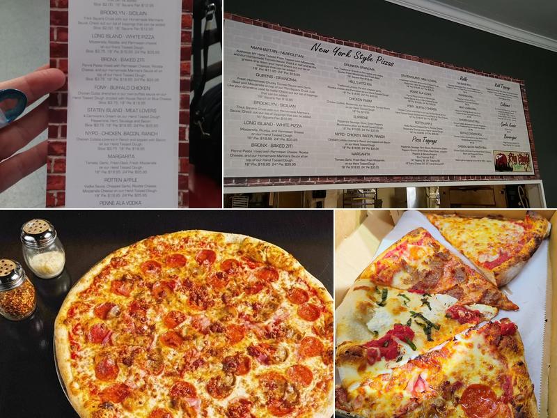 Big Apple Pizza Menu