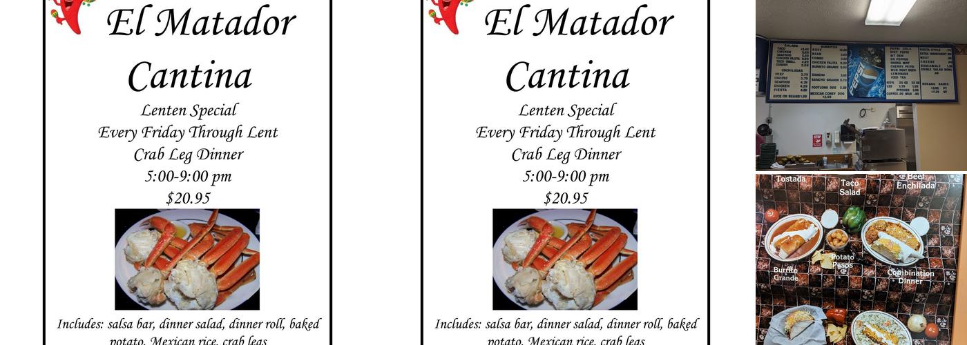 El Matador Cafe&Cantina Menu