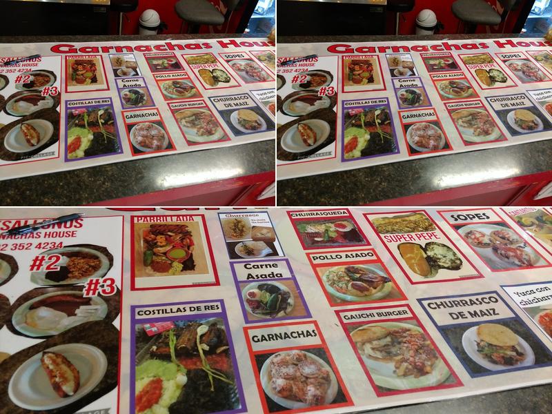 Garnachas House Menu