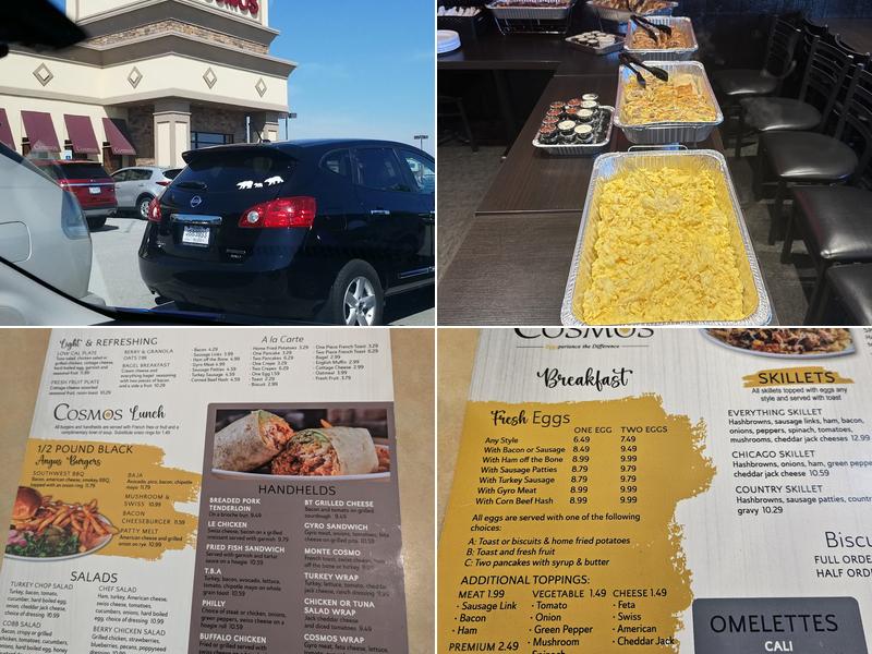 Cosmos Restaurant Menu