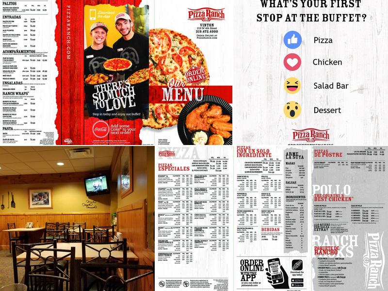 Pizza Ranch Menu