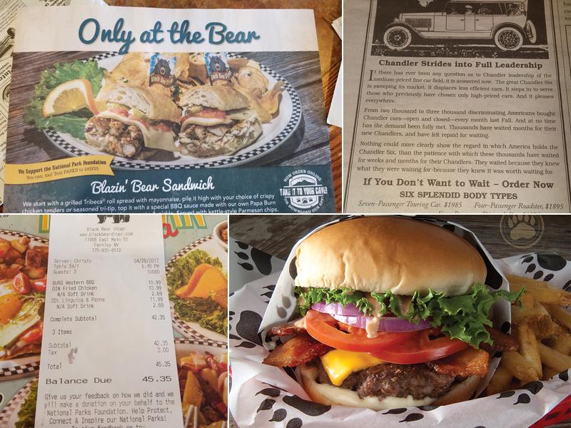 Black Bear Diner Menu