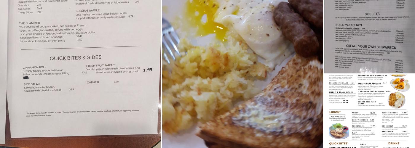 Breakfast House Menu