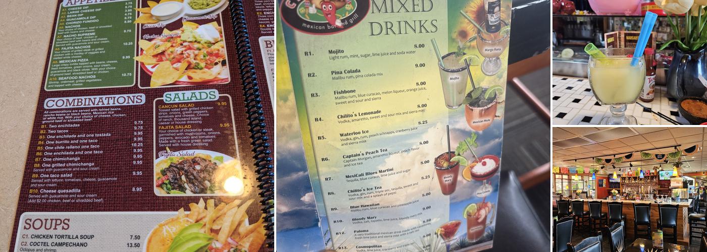 Chilito's Mexican Bar And Grill Menu
