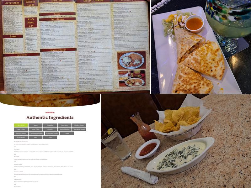Mi Jalisco Menu