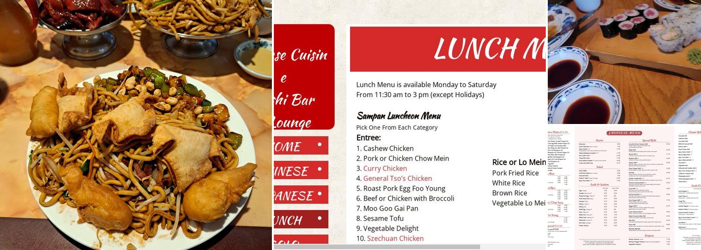 Sampan Menu