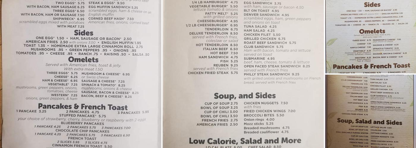 Olive Tree Restaurant Menu