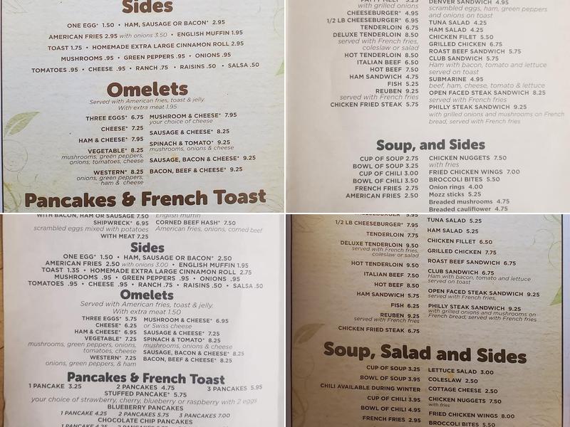 Olive Tree Restaurant Menu