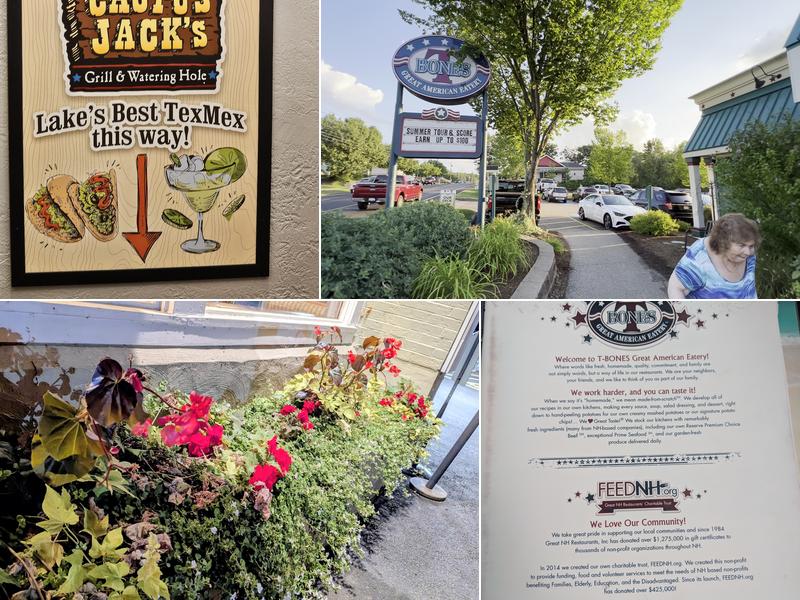 T-BONES Great American Eatery Menu