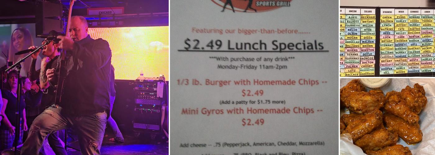 Bannerman's Sports Grill Menu