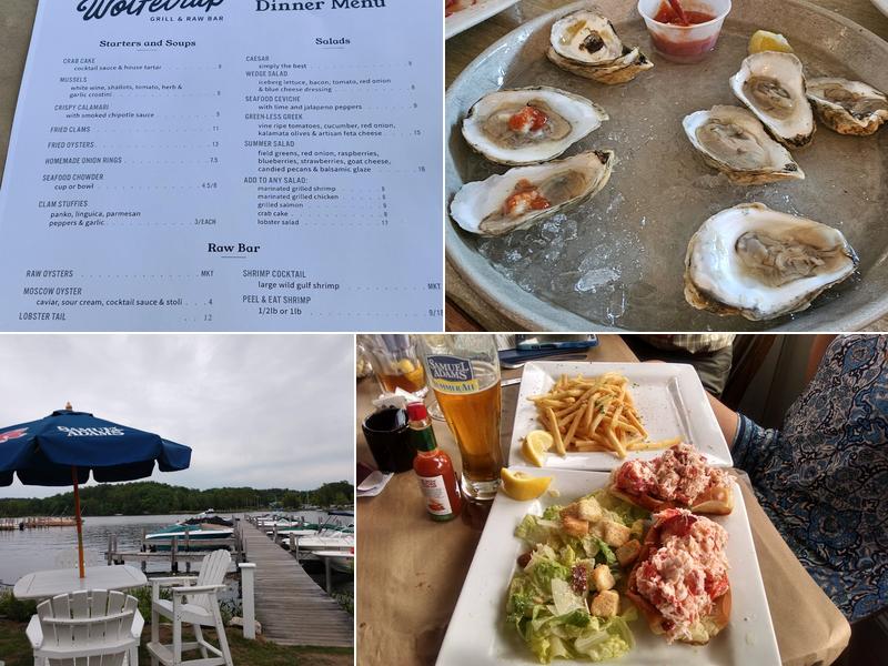 Wolfetrap Grill & Rawbar Menu