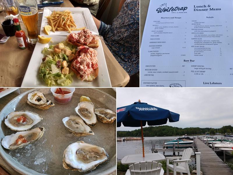 Wolfetrap Grill & Rawbar Menu