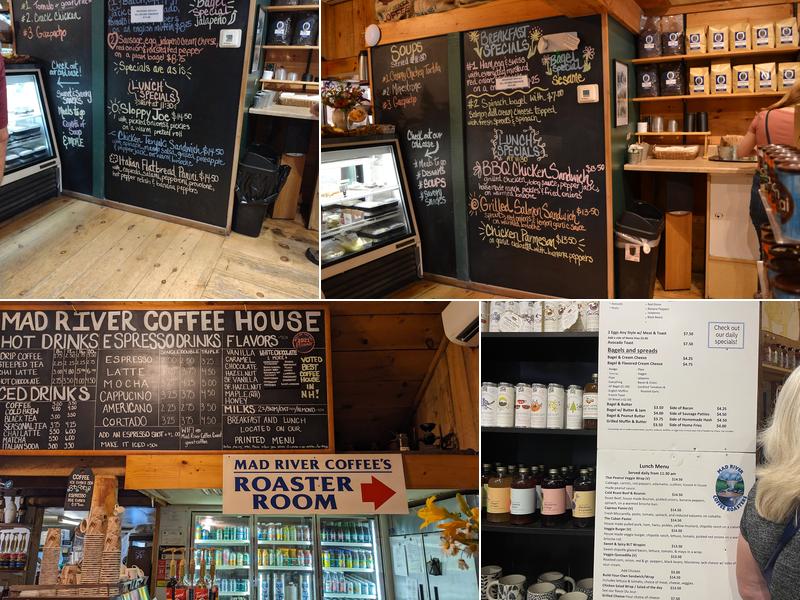 Mad River Coffee House Menu