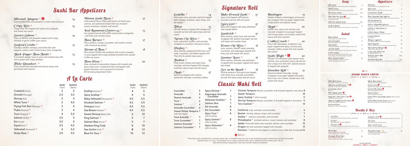 Ting Menu