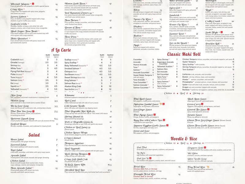 Ting Menu