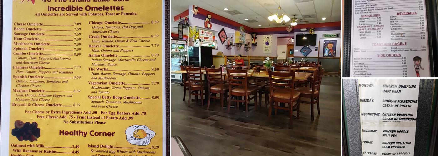 Island Lake Cafe Menu