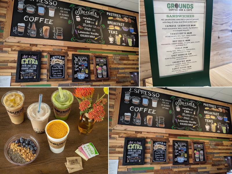Grounds Coffee Bar Menu