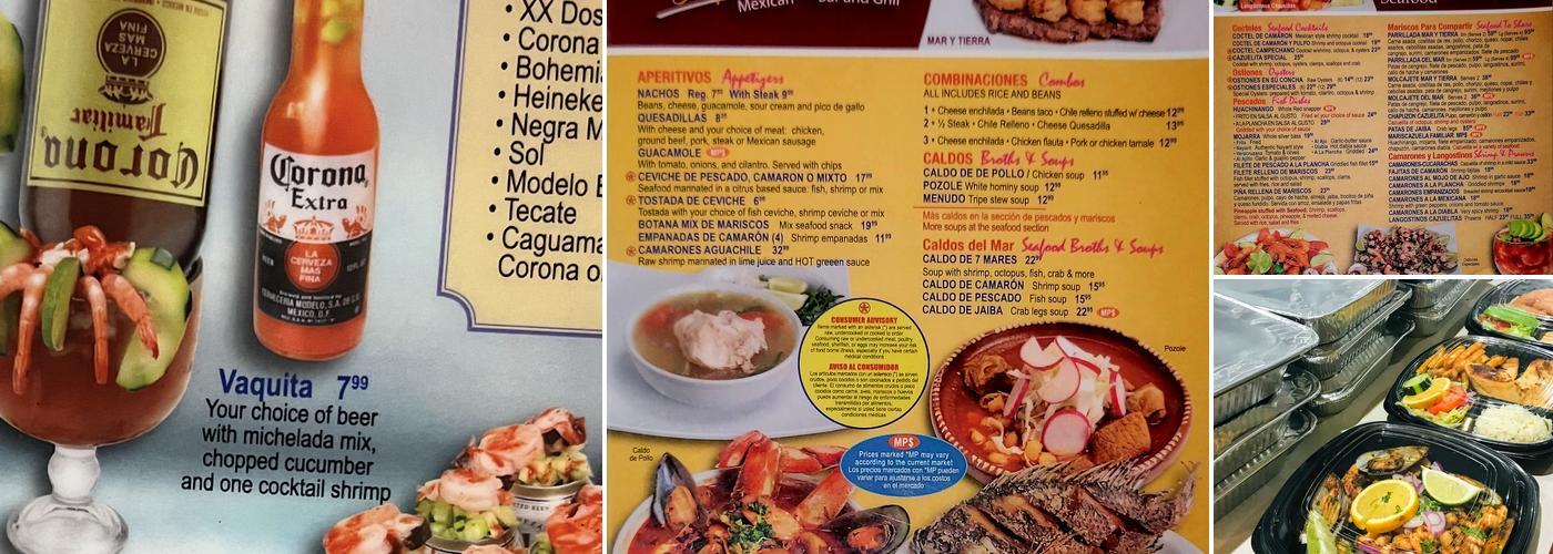 Las Cazuelitas Restaurant Menu