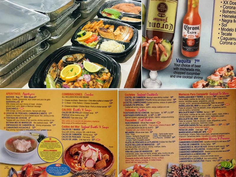 Las Cazuelitas Restaurant Menu