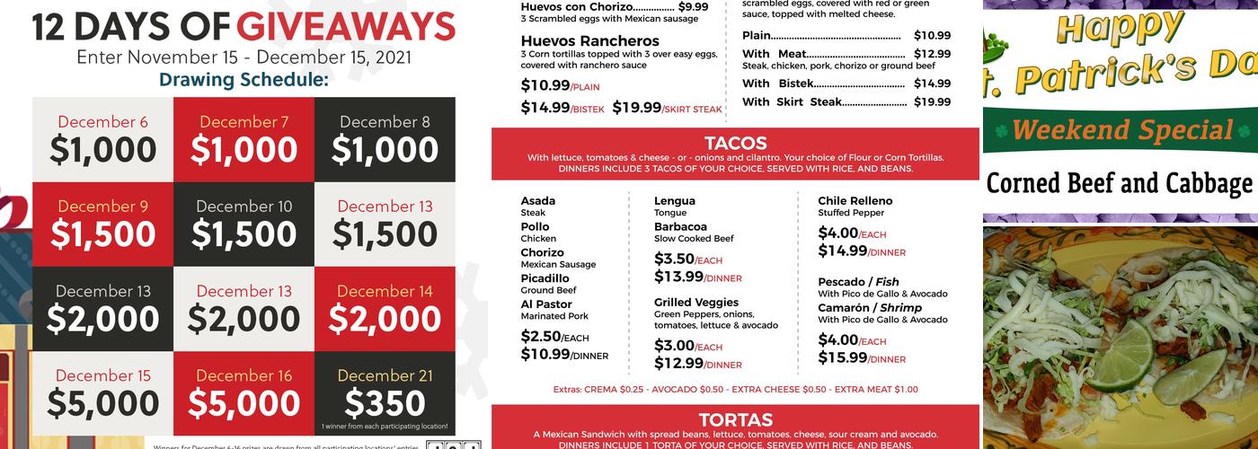 Sofia's Place Restaurant Menu