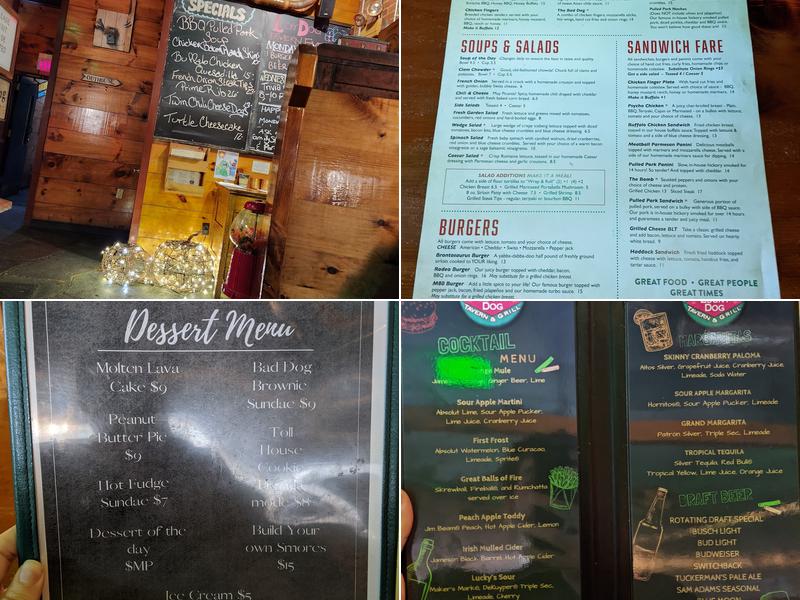 Lucky Dog Tavern & Grill Menu