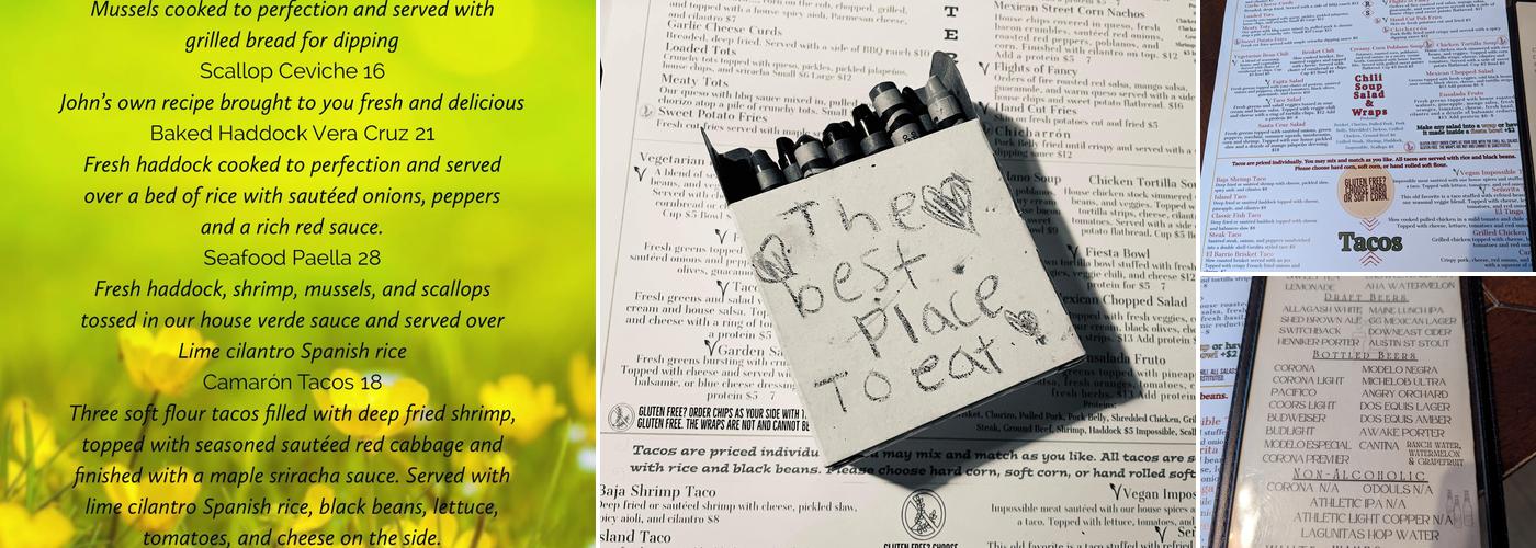 Alburritos Mexican Restaurant & Tequila Bar Menu