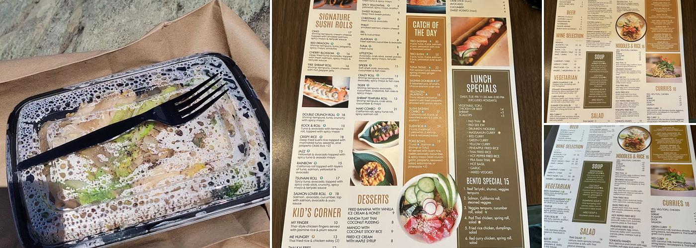 Chang Thai Cafe Menu