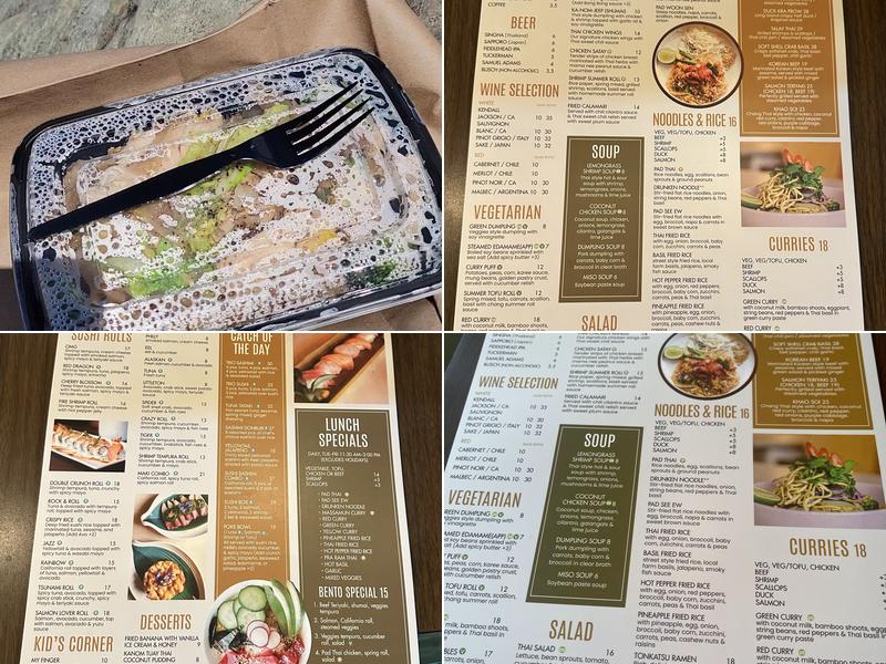 Chang Thai Cafe Menu