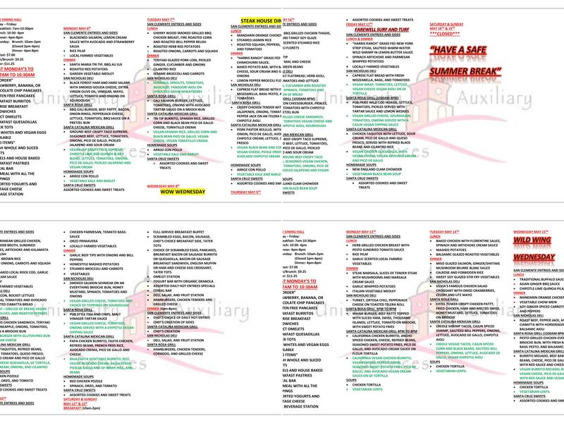 Freudian Sip (CI Broome Library) Menu