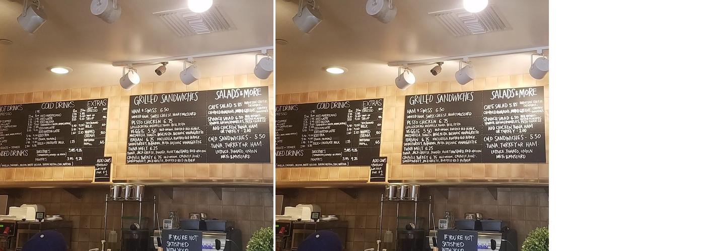 Giant Steps Cafe Menu