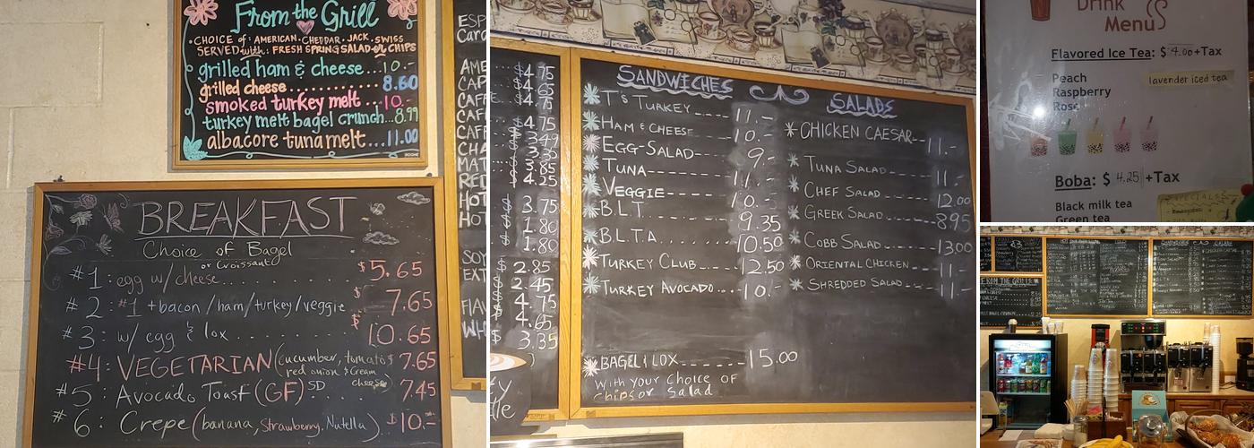 Caffe Aroma Menu