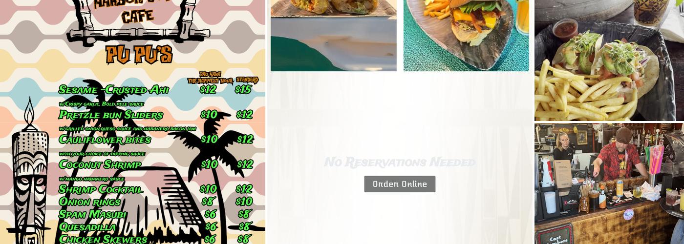Harbor Cove Cafe Menu