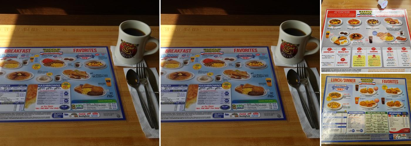 Waffle House Menu