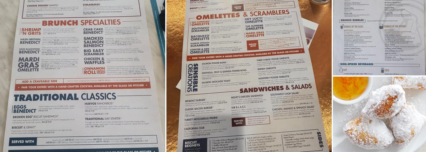 Another Broken Egg Cafe Menu