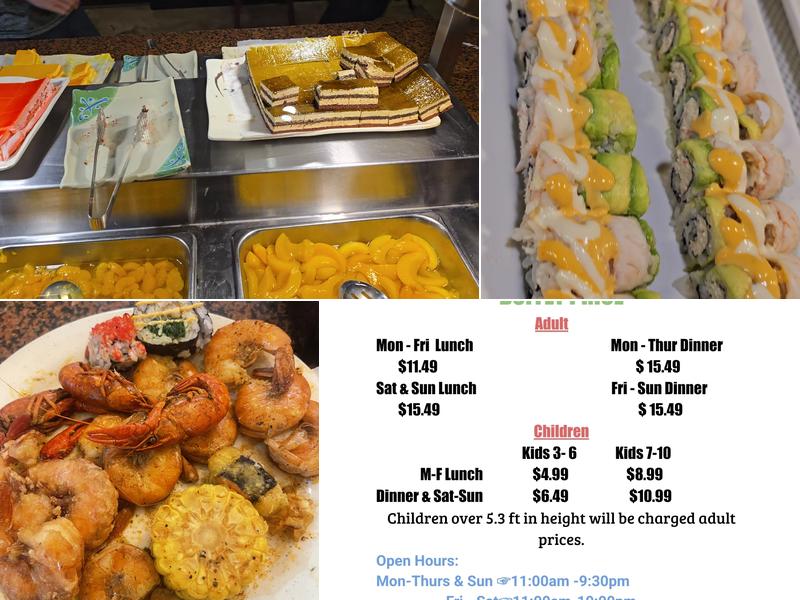 Chow Time Grill & Buffet Menu