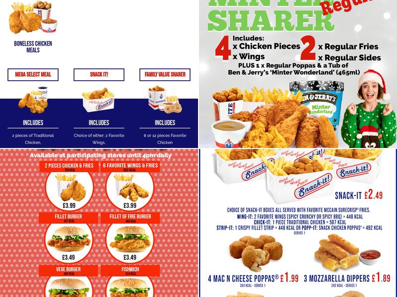 Favorite Chicken & Ribs Woodford Green Menu