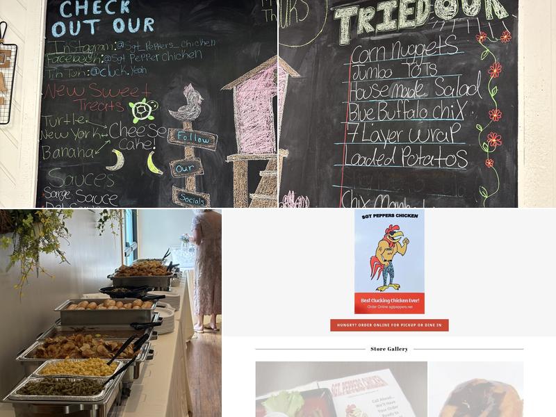 Sgt Pepper's Chicken Menu